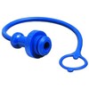 Schutzstecker zu Kegelventil-Schnellkupplung Serie 5000/5200 1/4" Kunststoff blau